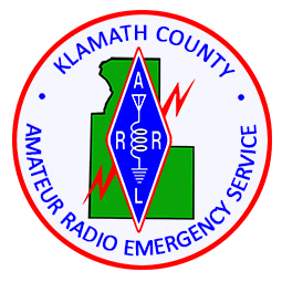 Klamath County Amateur Radio Emergency Service logo